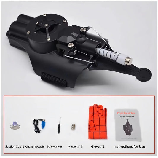 Lanzador de telarañas magnetico